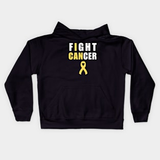 I Can Fight Cancer Kids Hoodie